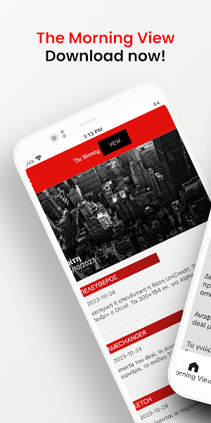 The Morning View App Screenshot 0