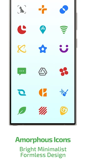 Colors Shapeless Icon Pack Screenshot 2