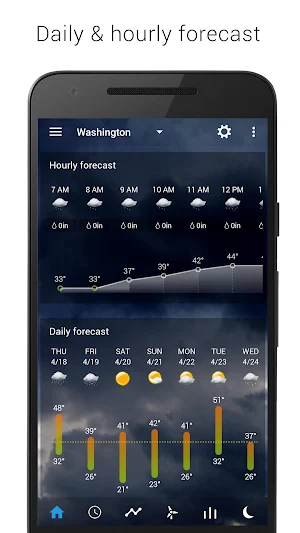 Digital clock & world weather Screenshot 2