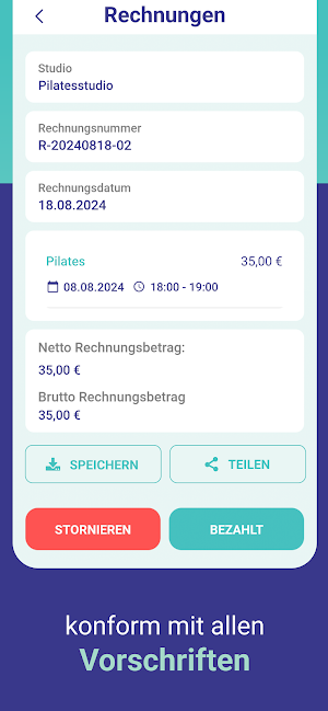 fitBilling Screenshot 3