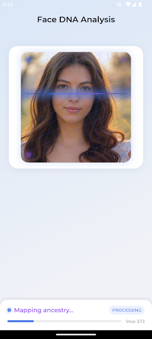 Face DNA: AI Ethnicity Test Screenshot 1