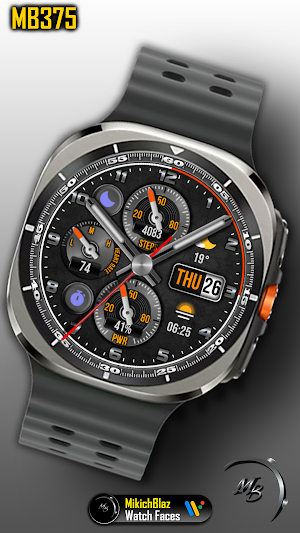 Analog Watch Face MB375 Screenshot 0