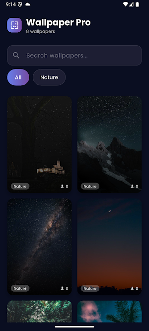 Wallpaper Pro Screenshot 0