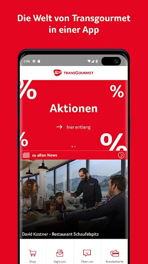 Transgourmet Österreich Screenshot 0
