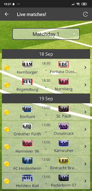 Info 2.Bundesliga Screenshot 2