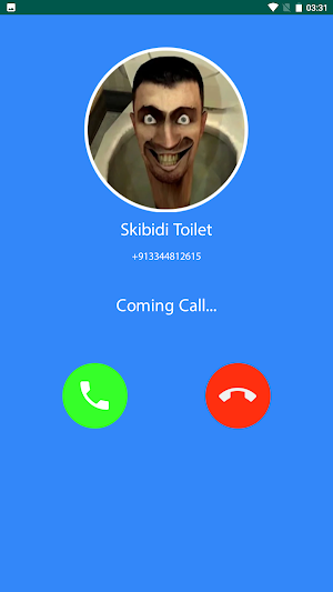 Skibidi Toilet Fake Call Screenshot 1