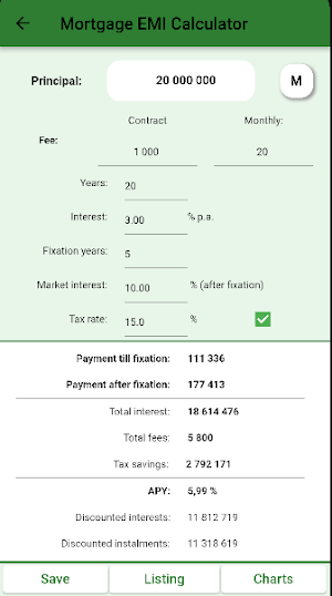 Money Calculator Screenshot 1
