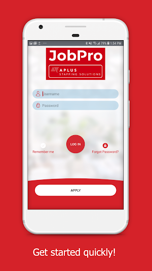 JobPro by A Plus Staffing Screenshot 0