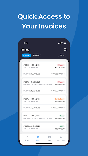 Webledger Client Screenshot 1