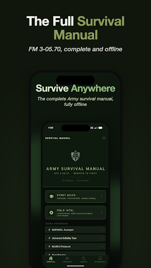Army Survival Manual Screenshot 0