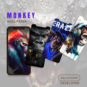 Monkeys Wallpaper Screenshot 3