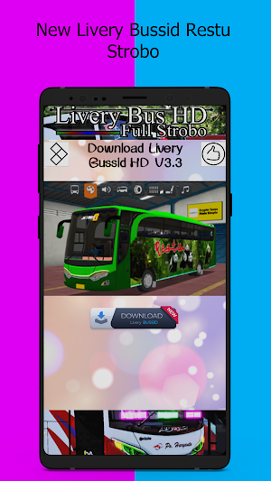 Livery Bus HD Full Strobo Screenshot 3