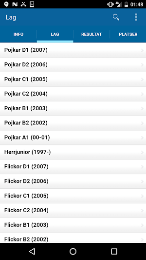 Hallbybollen Screenshot 1