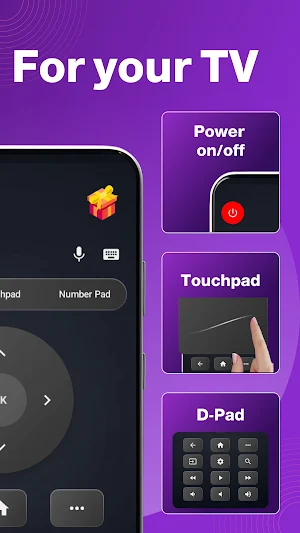 TV Remote - Control Roku & All Screenshot 3
