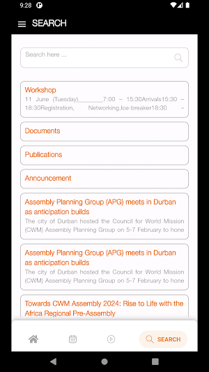 Council for World Mission Screenshot 3