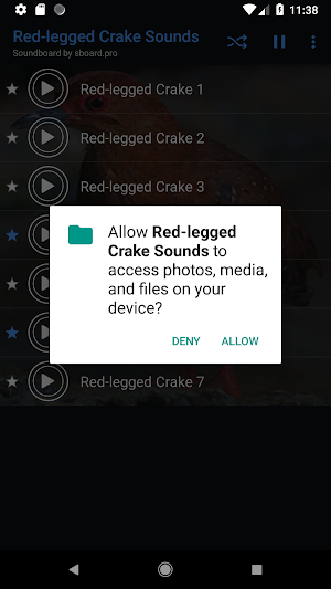 Red-legged Crake bird Sounds ~ Screenshot 1