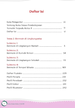 Buku Kelas 2 Tema 2 K13 Screenshot 1