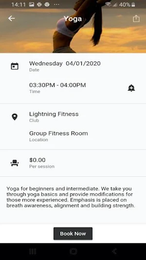 Lightning Fitness Screenshot 3