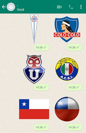 Stickers Fútbol Chileno Screenshot 2