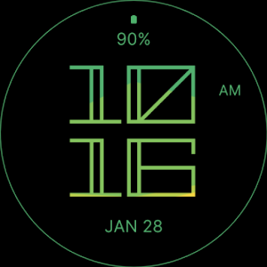 Energetic Lite Watch Face Screenshot 3