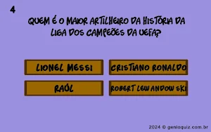 Gênio Quiz Futebol Screenshot 2