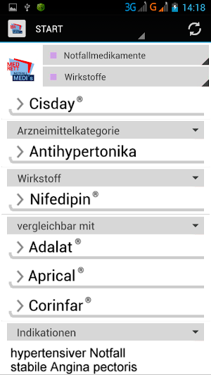 Notfallmedikamente-MedRett Screenshot 3