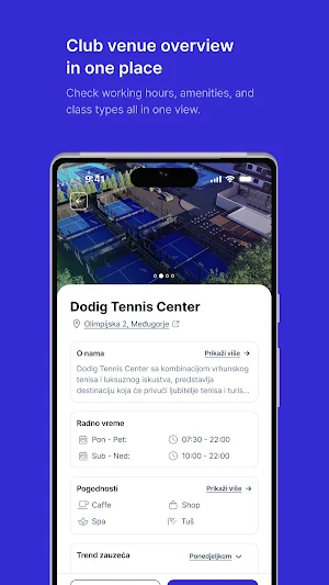 Dodig Tennis Center Screenshot 1