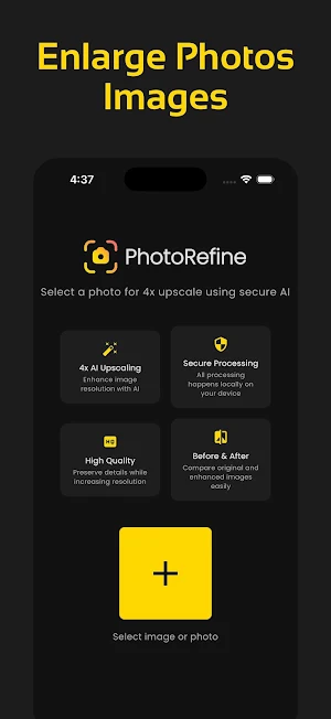 Photo Enlarge, PhotoRefine Screenshot 0