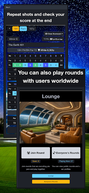 AstroGolfers Screenshot 3
