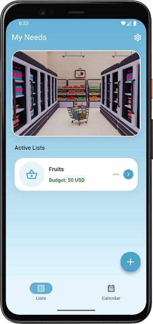 My Needs - Grocery list Screenshot 0