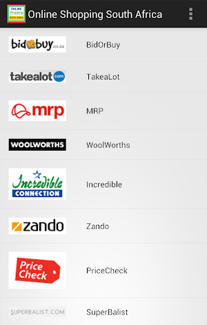 Online Shopping South Africa Screenshot 0