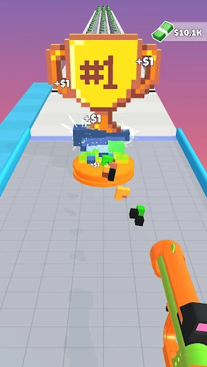 Voxel Crusher Run Screenshot 3