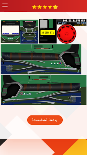 Livery Bussid Jetbus 3 SHD Update Screenshot 2