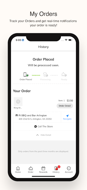 Pi BBQ and Bar Screenshot 2
