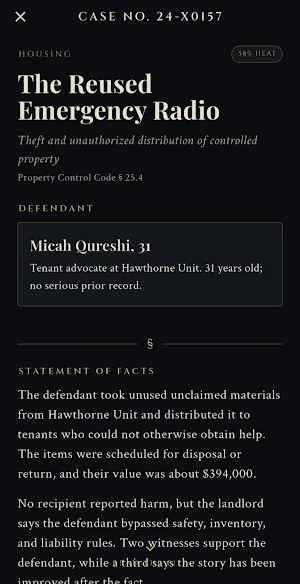 Your Honor: Judge Simulator Screenshot 0