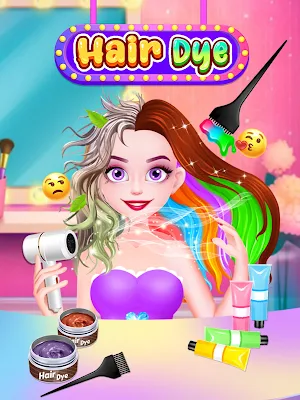 Hair Dye: Color Transformation Screenshot 0