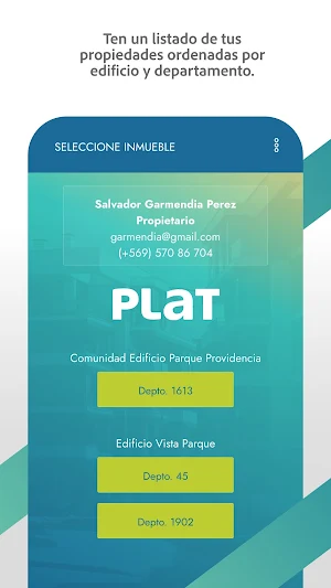 PLAT Home Screenshot 2