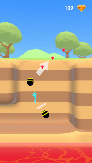 Stickman Escape Cannon Shooter Screenshot 2