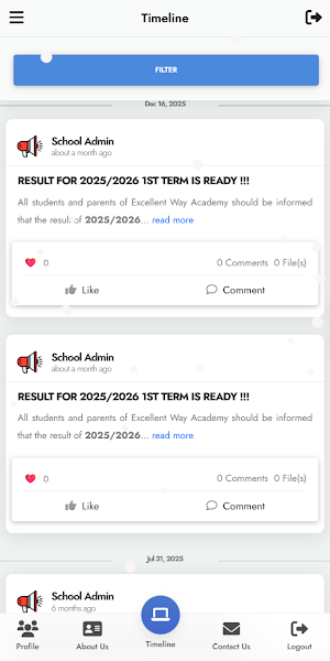 EXCELLENT WAY SCHOOL Screenshot 0