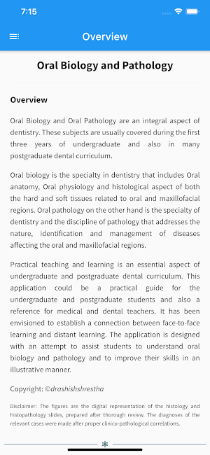 Oral Biology and Pathology Screenshot 3