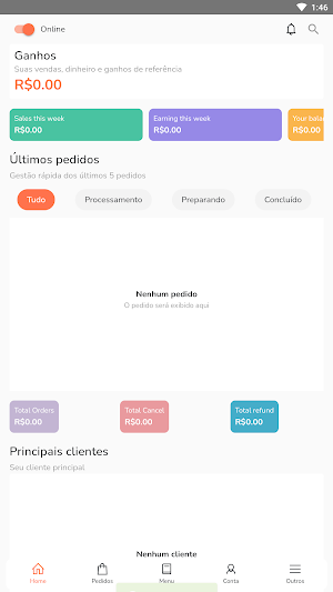 Meu Pedido para Parceiros Screenshot 0