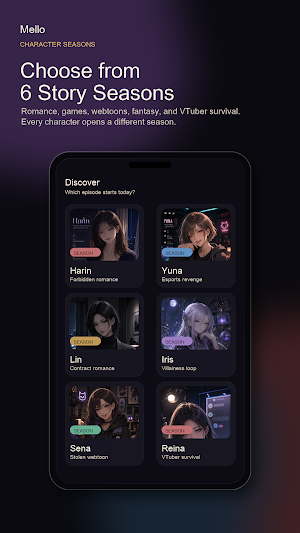 Mello: AI Interactive Drama Screenshot 1