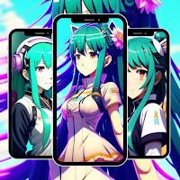 Hatsune Miku: AI Wallpaper