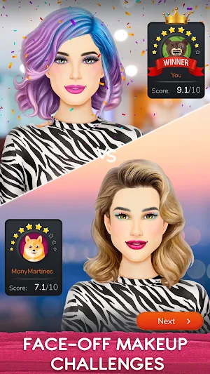 Fashion Makeup Artist: Hair Style & Beauty Studio Screenshot 2