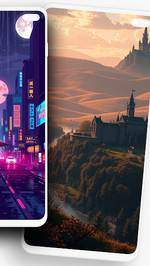 Pixel Art Wallpapers 4K Screenshot 1
