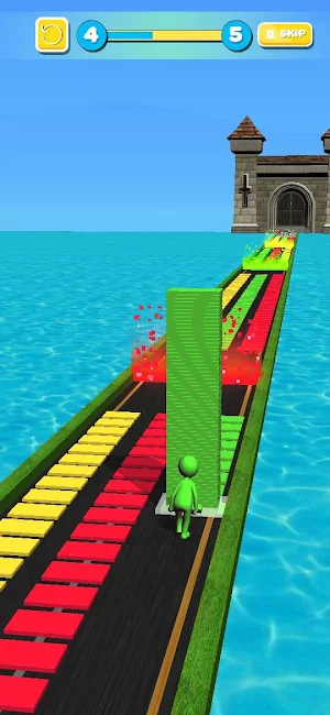 Stack Fun Race - brick cube game Screenshot 1