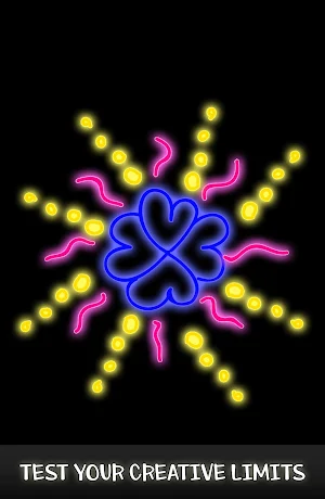 Doodle Spin - Glow Art Spiral Pattern Maker 2021 Screenshot 2