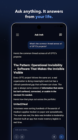 Iroh: AI Voice Notes & Journal Screenshot 2