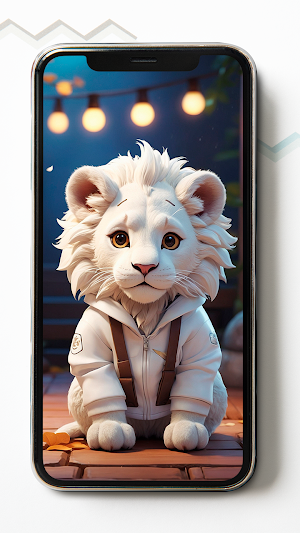 White Lion HD Wallpapers Screenshot 2