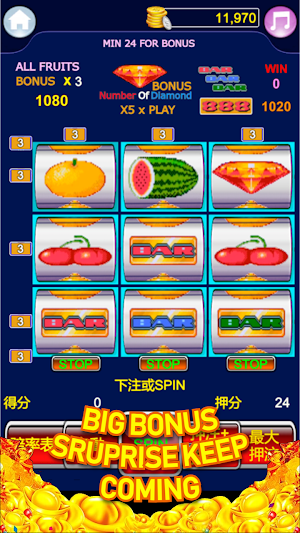 Classic Fruit Slots 96 Screenshot 2